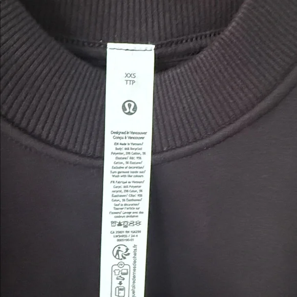 lululemon athletica oversized Black Sweatshirt - Picture 5 of 10